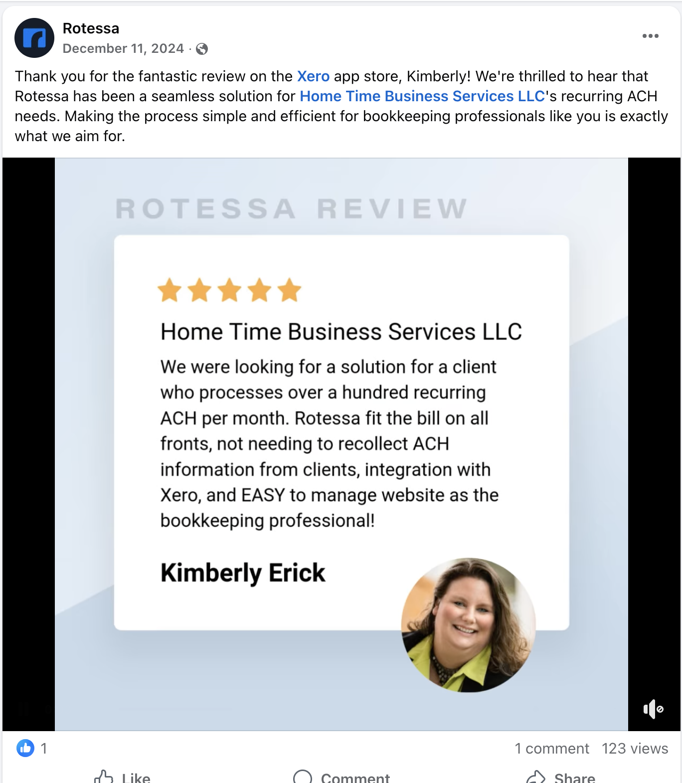 Featured Review on Rotessa